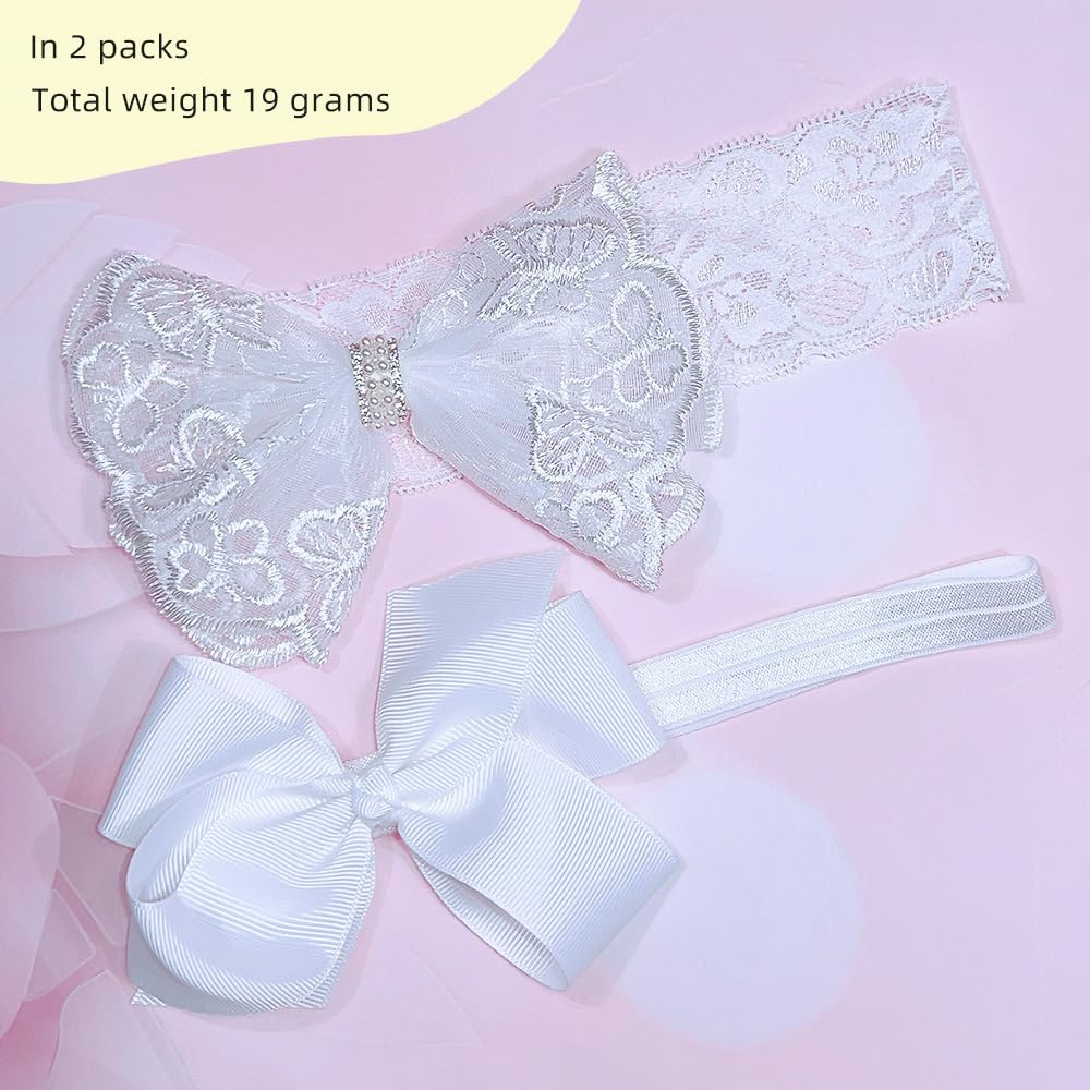Nishine headband set ready for baby photo props and styling.