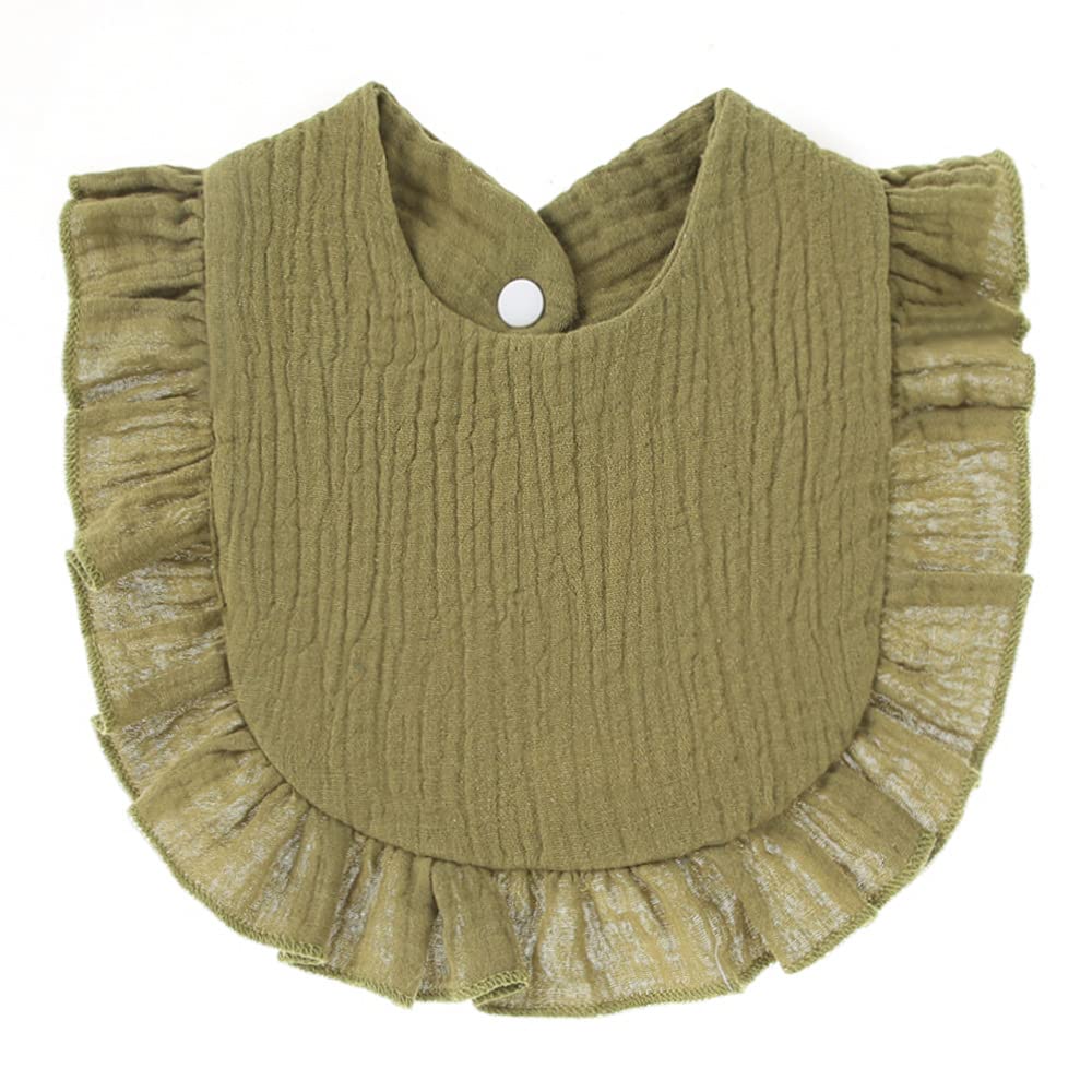 Nishine blue bibs are easy to clean and quick-dry fabric.