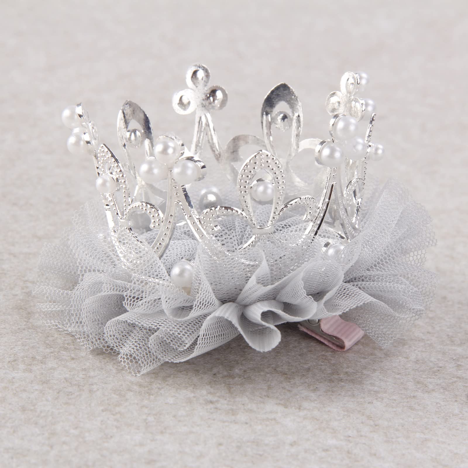 Nishine crown tiara hairpin gold sparkles for parties and special occasions.
