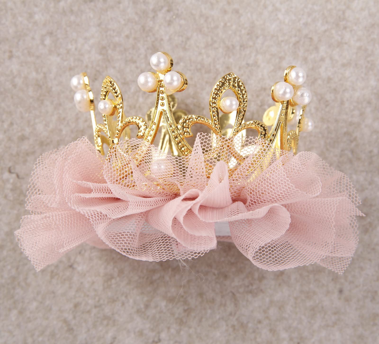 Nishine gift-ready crown hairclip packaging, ideal present for little girls.