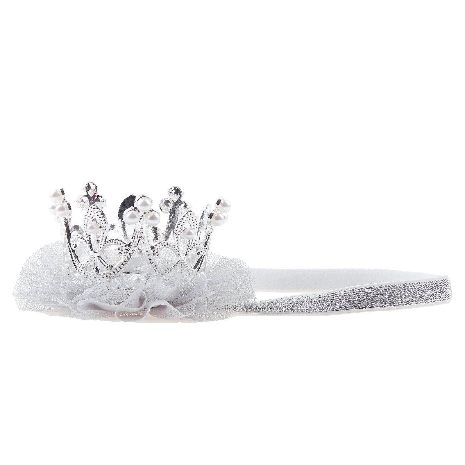 Nishine Princess crown gold front view for adorable baby photos