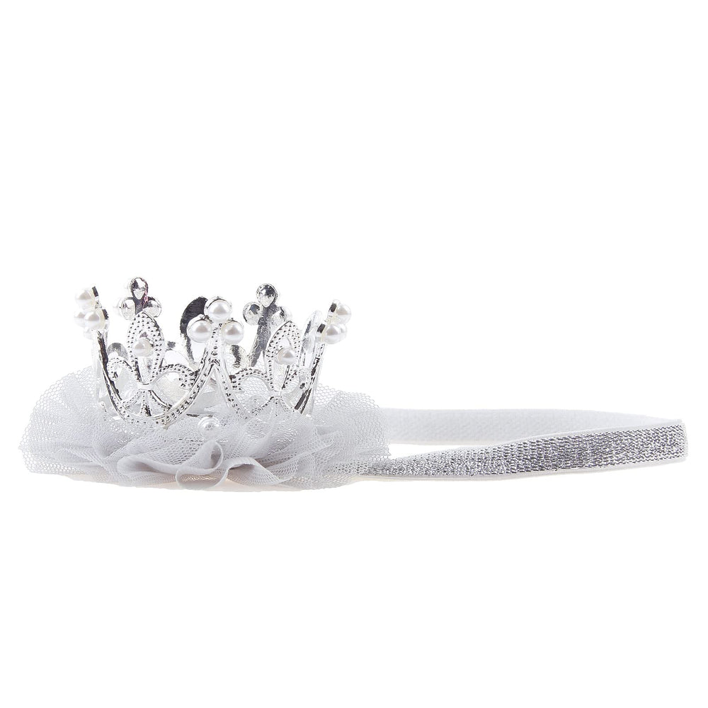 Nishine Princess crown gold front view for adorable baby photos