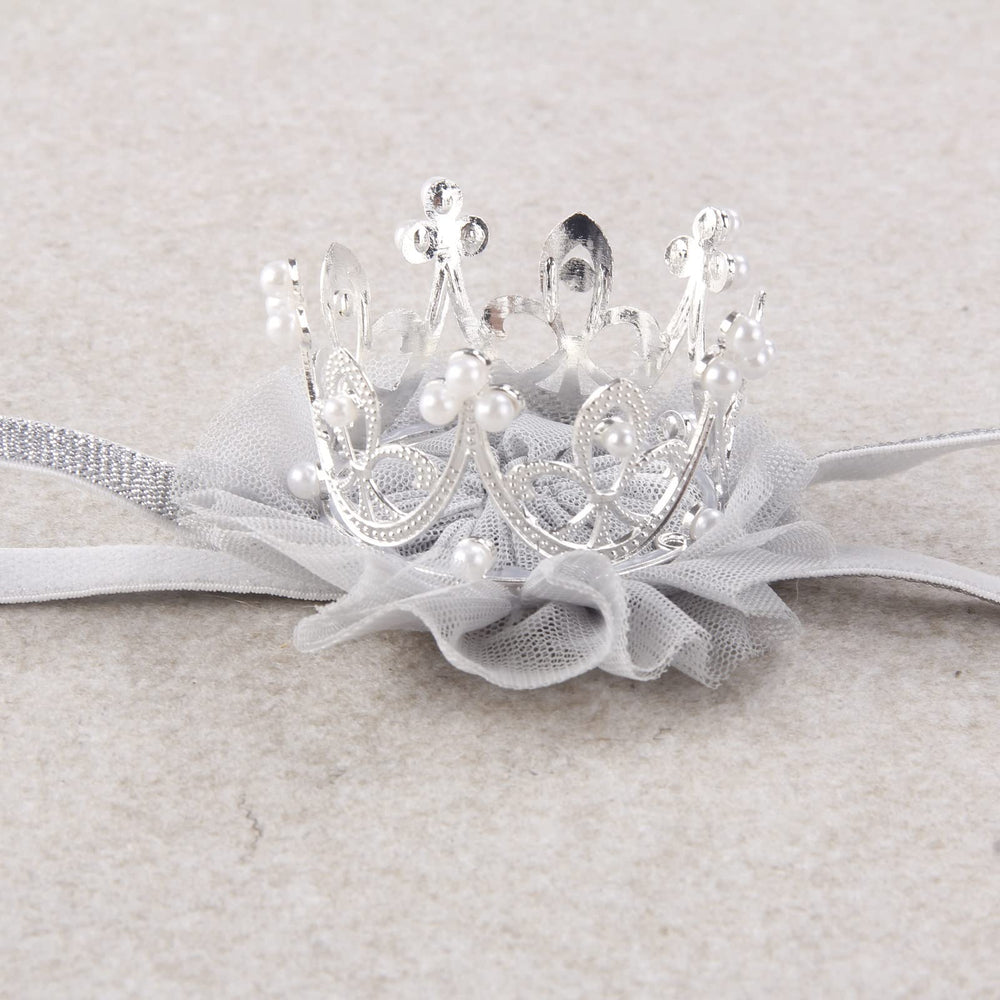 Nishine Princess crown headband baby photo prop for charming portraits