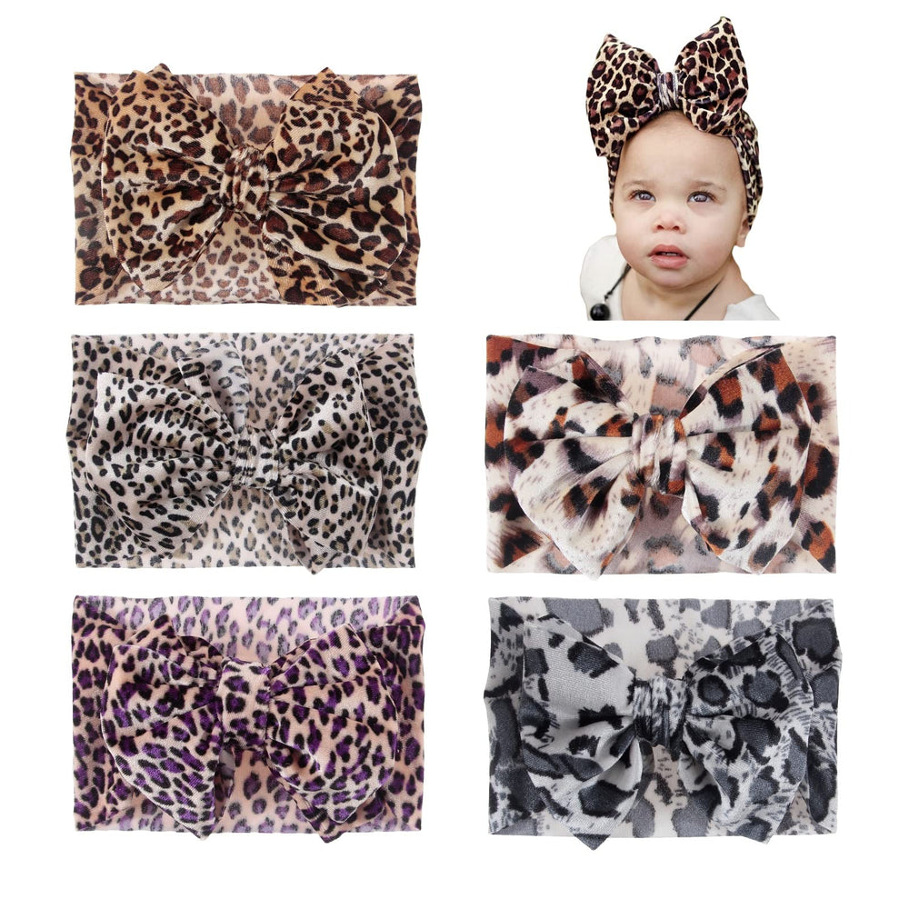 Nishine soft stretchy baby headband providing gentle hold and comfort