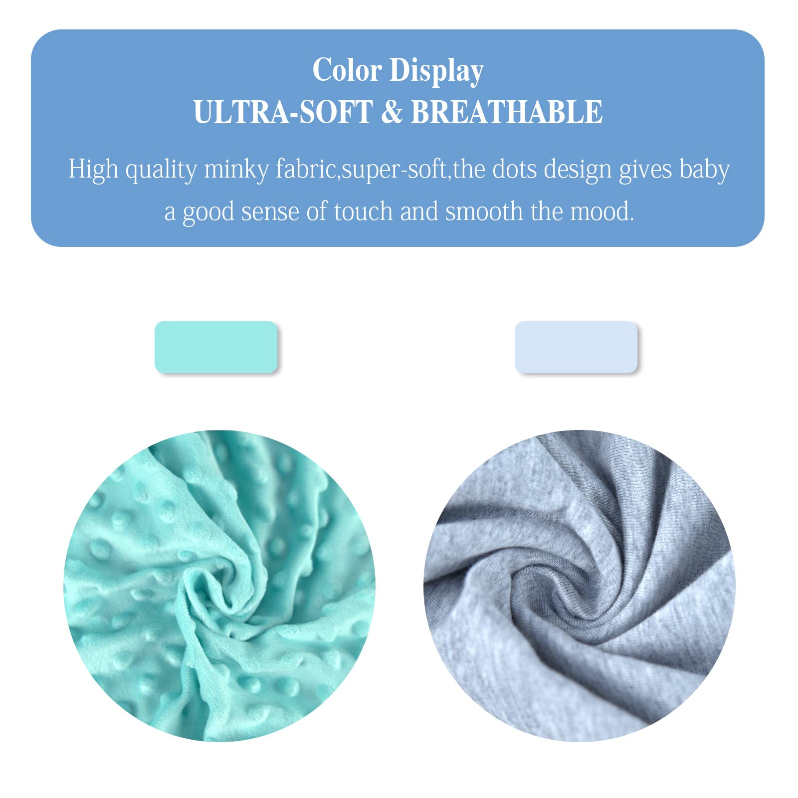 NiSleep nursing pillow side view in light green demonstrates compact form for small spaces.