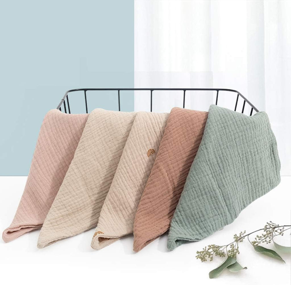 Nisstiiv muslin cloths used as makeup removal cloths for adults.