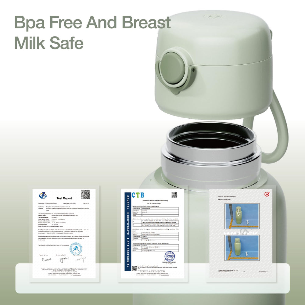 NISSYO.AM pasteurization function helps protect milk quality.