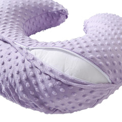 NIVAVA BABY nursing pillow machine-washable on gentle cycle for quick refresh.
