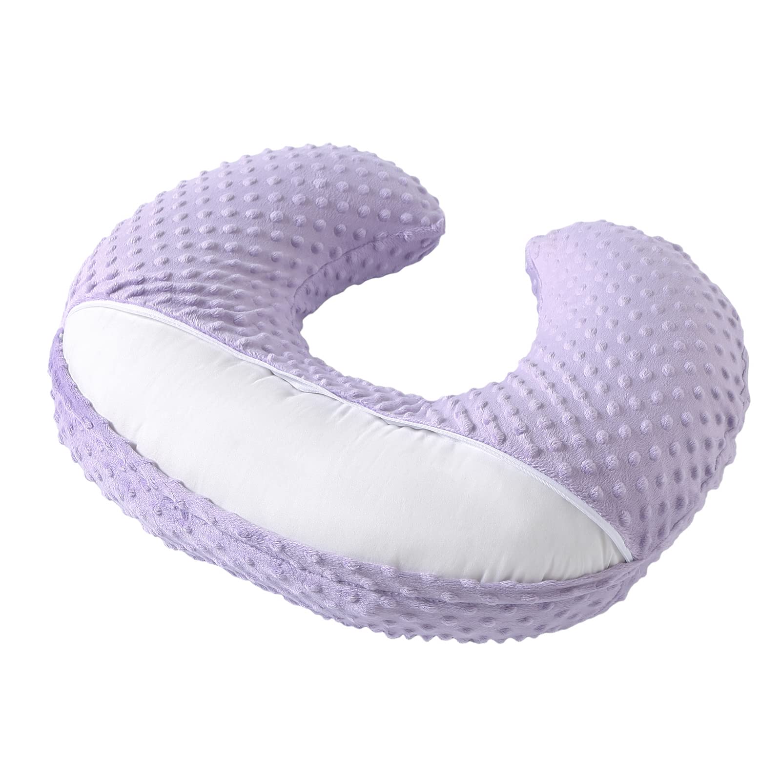 NIVAVA BABY nursing pillow supports propping, tummy time, and early sitting milestones.