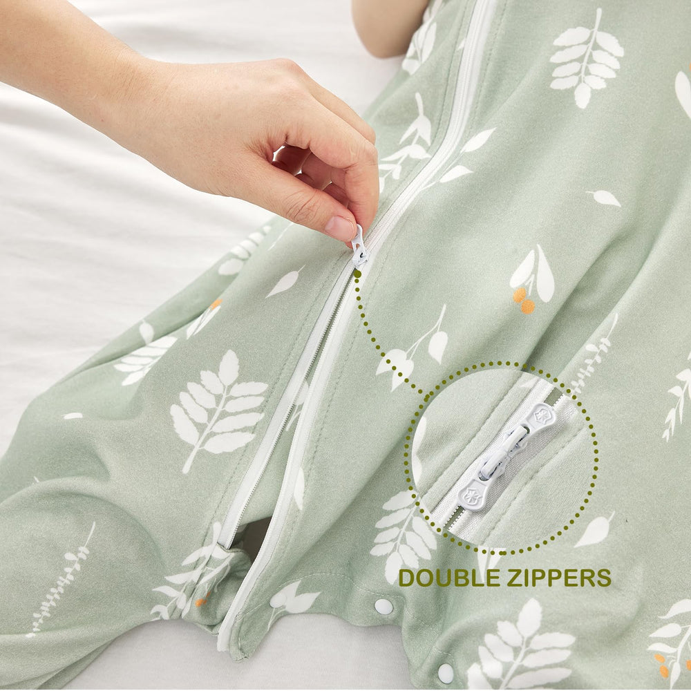 Nivolltha sleep sack hip-friendly design supports comfortable leg movement