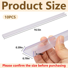Nkiy Quen cabinet door edge protector clear on a door edge