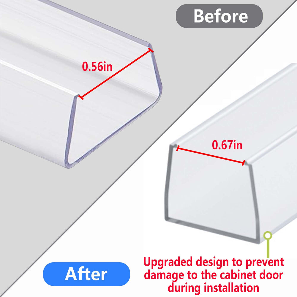 Nkiy Quen slip-on edge protector installed without tools
