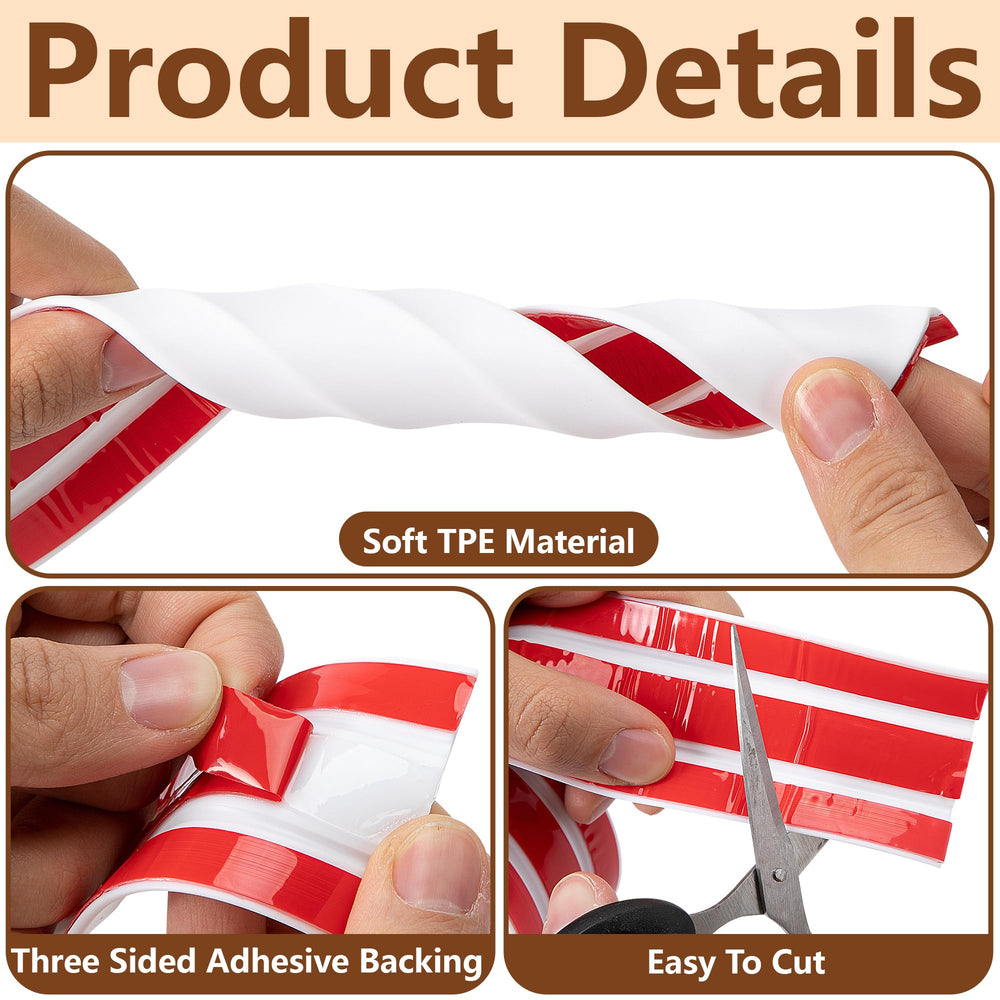 Nkiy Quen U-channel rubber edge trim bending around edge