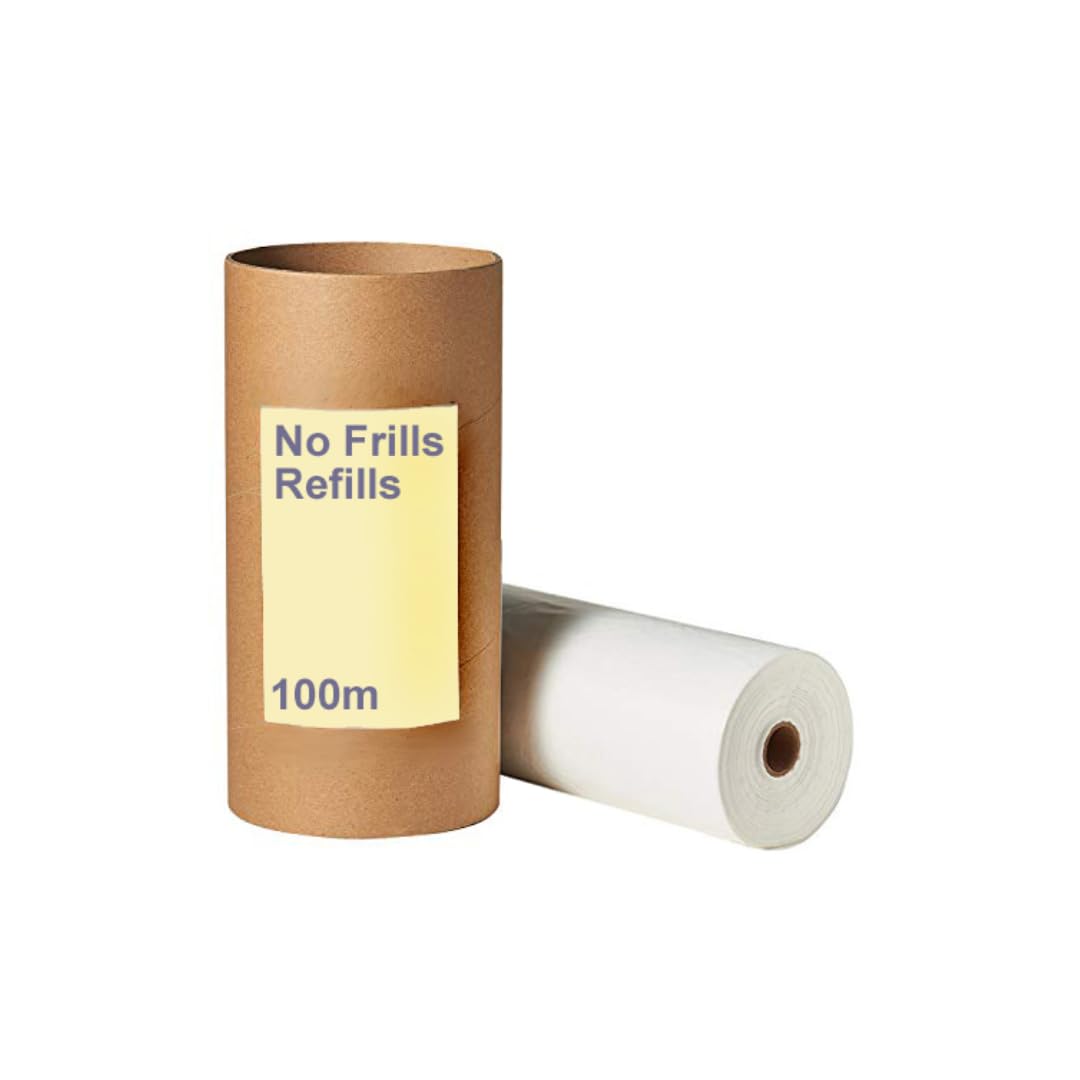 No Frills Refills Twist & Click bin compatibility for easy waste management.