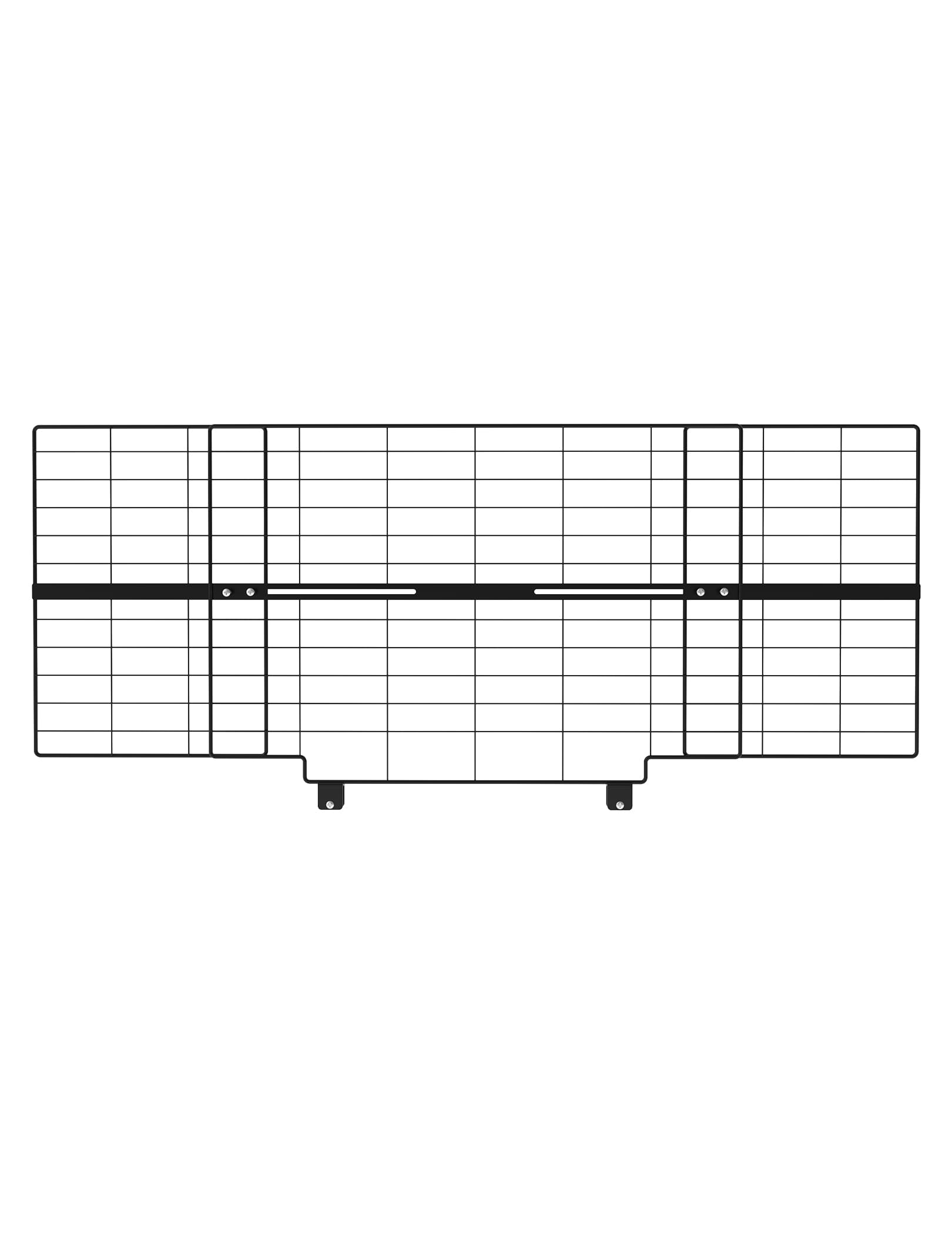 No Pawlems 16-inch height extension attached to a gate increases cat deterrence.