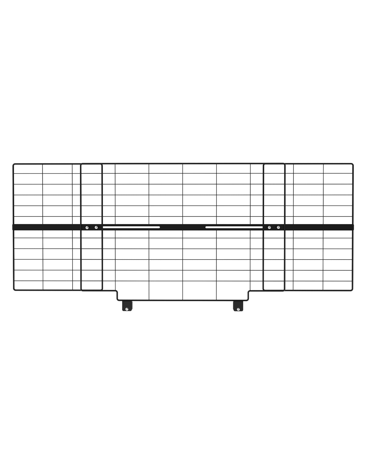 No Pawlems 16-inch height extension attached to a gate increases cat deterrence.