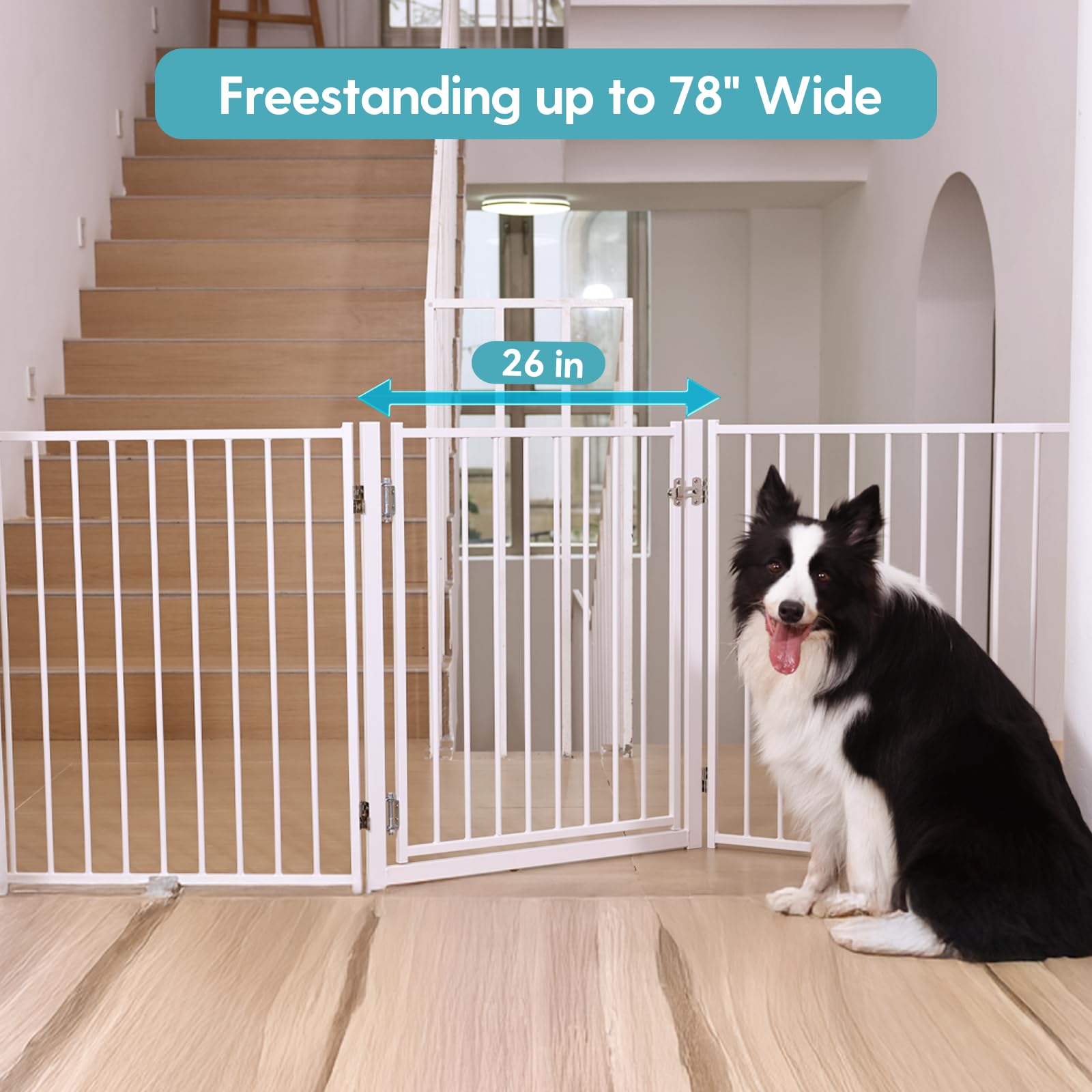 No Pawblems 30-inch height blocks jumping and slipping during use