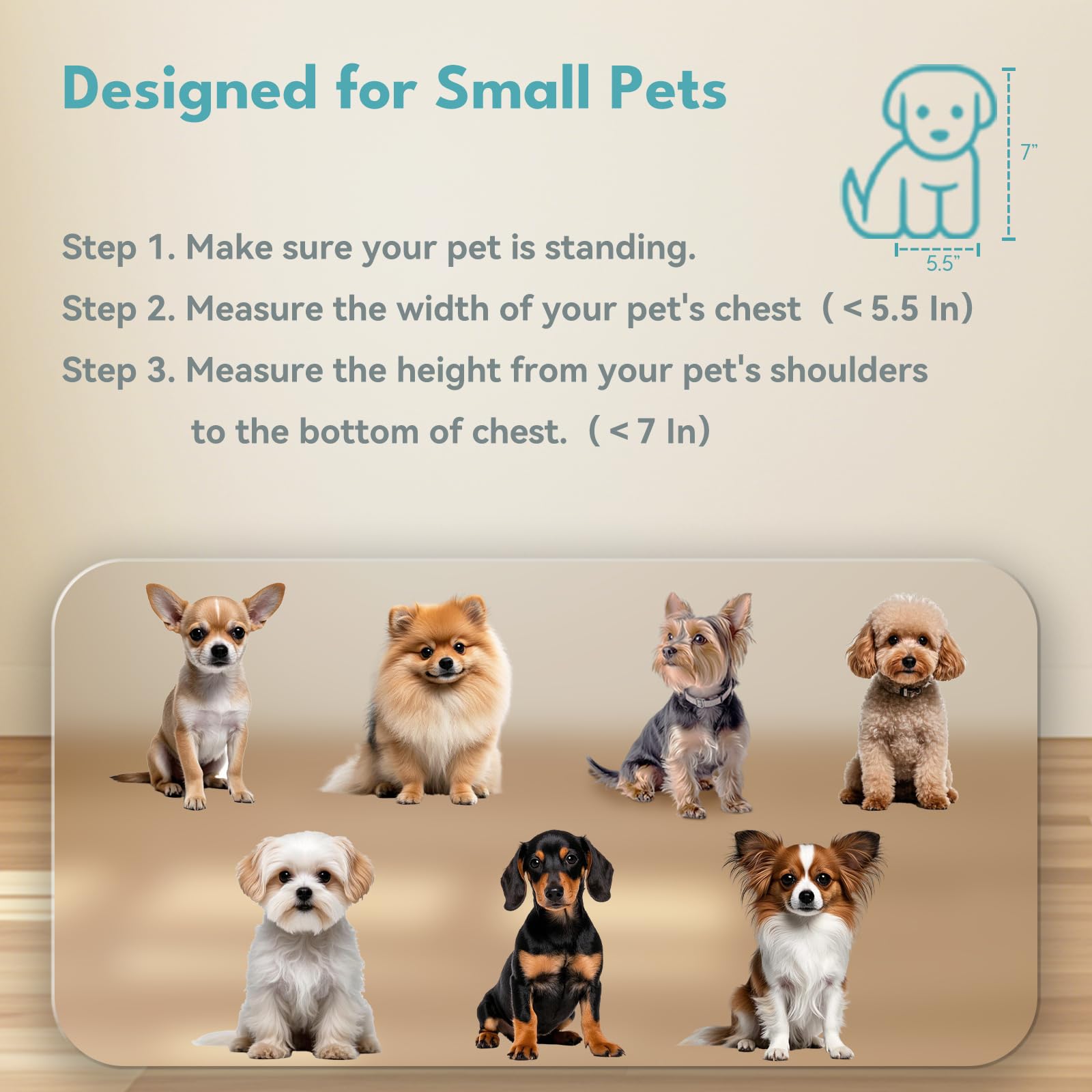 No Pawblems dog gate height-16-5-tall shows easy stepping over.