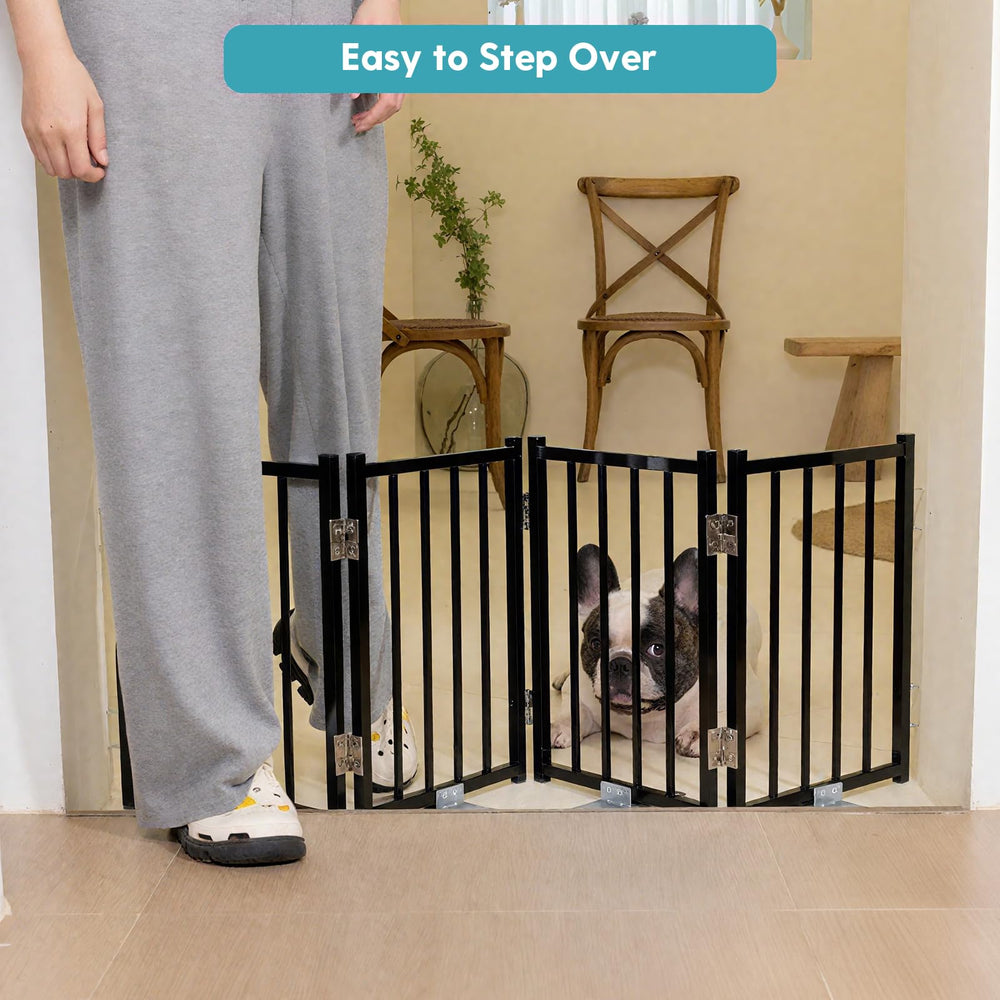 No Pawblems extendable 72 inches width for wide spaces.