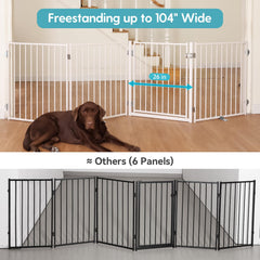 No Pawblems walk-through door enables easy access during play and cleanup.