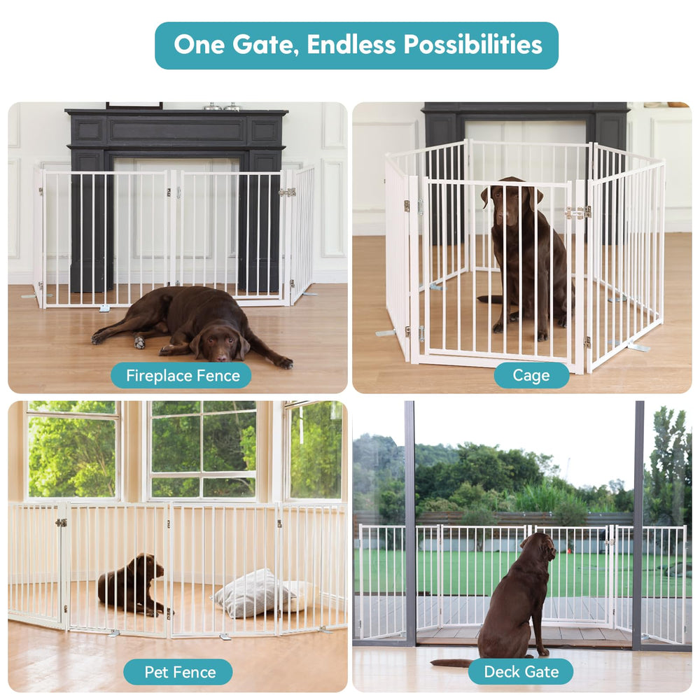 No Pawblems wall-mount hardware enables a secure semi-permanent setup.