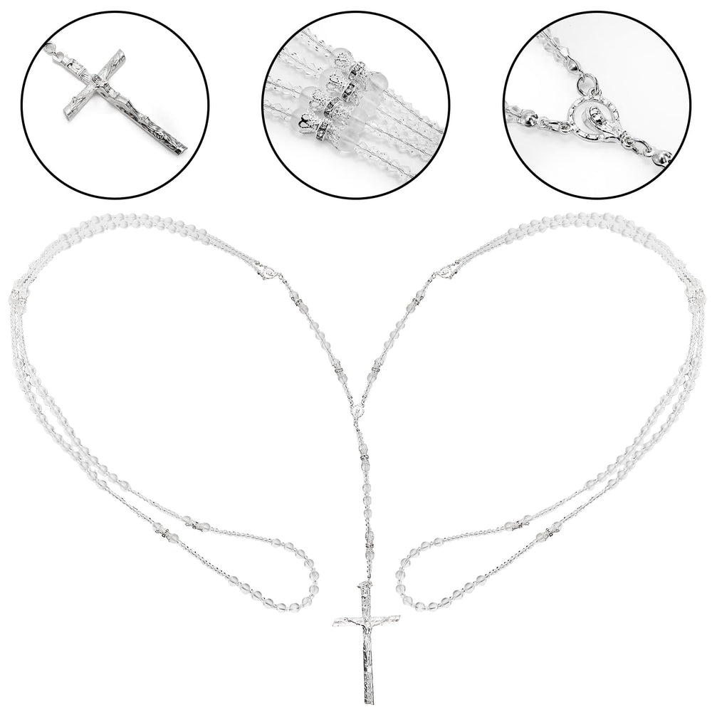 Noamus Lazo de Boda cross-pendant-detail showcases symbolic centerpiece with lasting significance