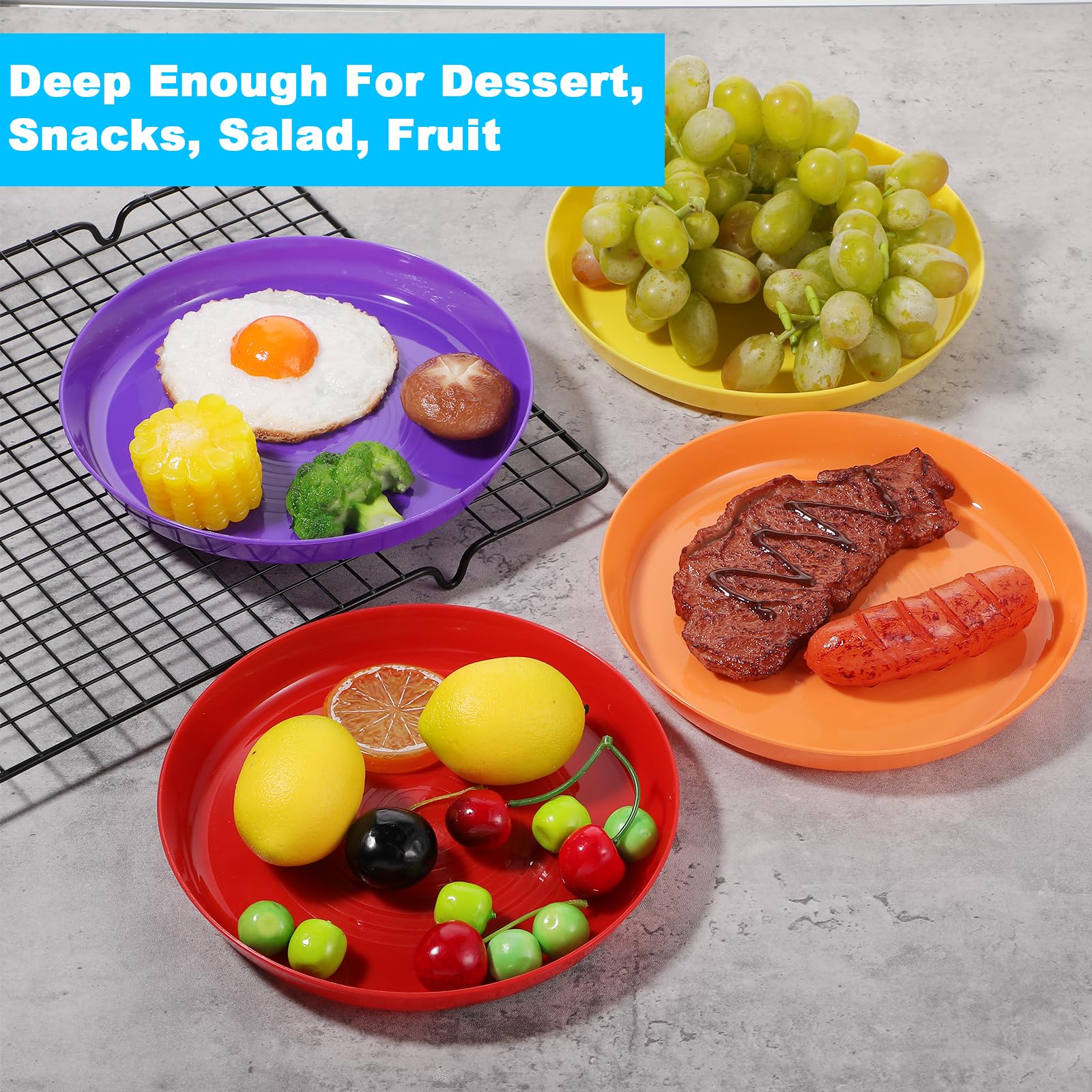 Nodaaiie dishwasher-safe plates simplify cleaning for busy families.
