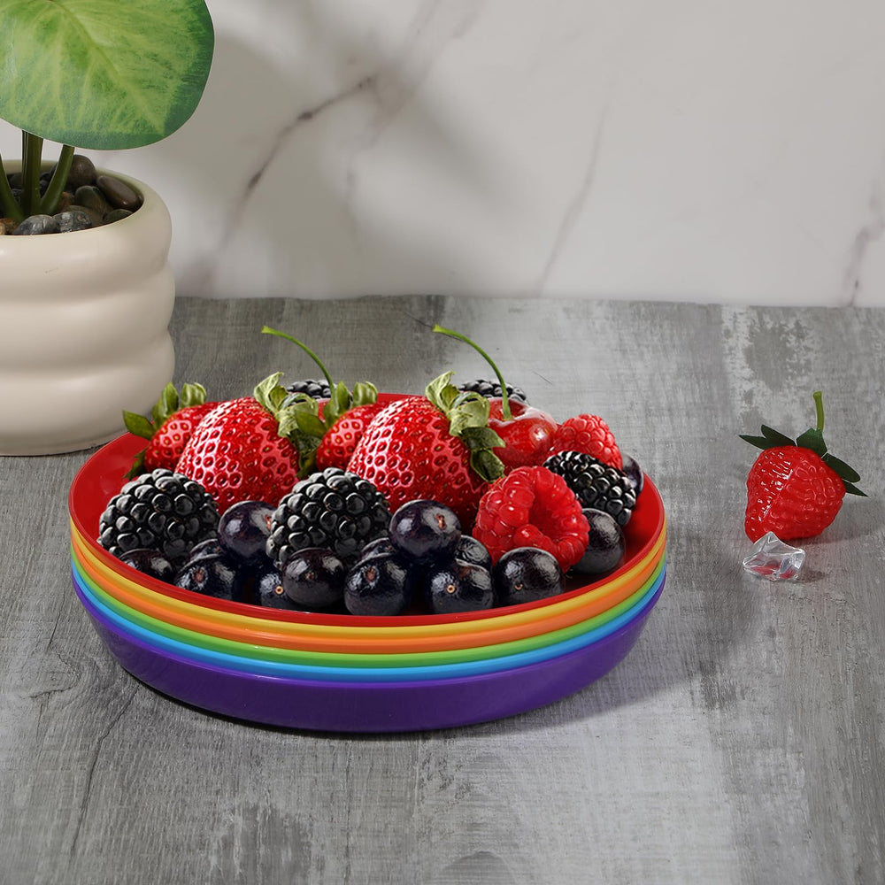 Nodaaiie travel-ready plates ideal for picnics and outings.