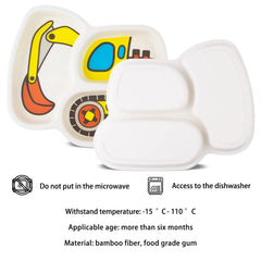 Nohlerlife Excavators dinnerware set offers kid-friendly meal time.