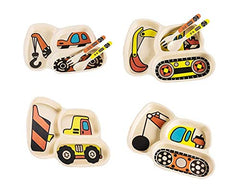 Nohlerlife divided plates design keeps meals organized and fun.