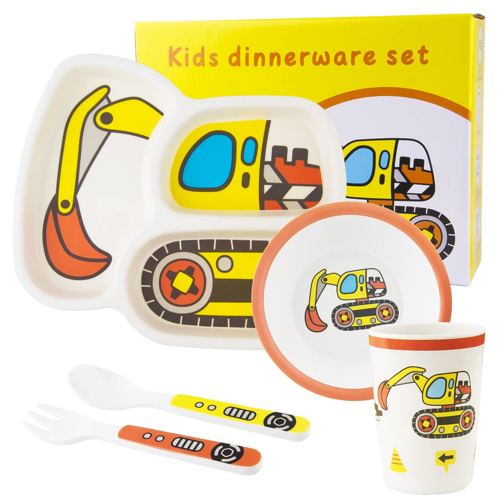nohlerlife kids tableware bowl supports portion-aware meals with easy scooping