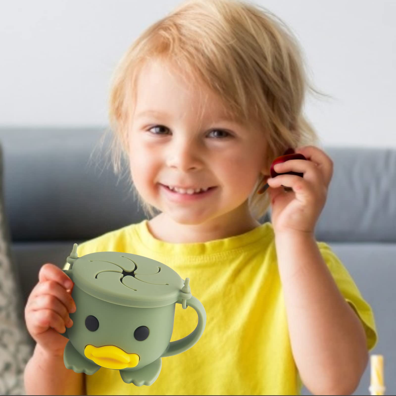 nohlerlife microwave-safe cups allow quick snack warmups.