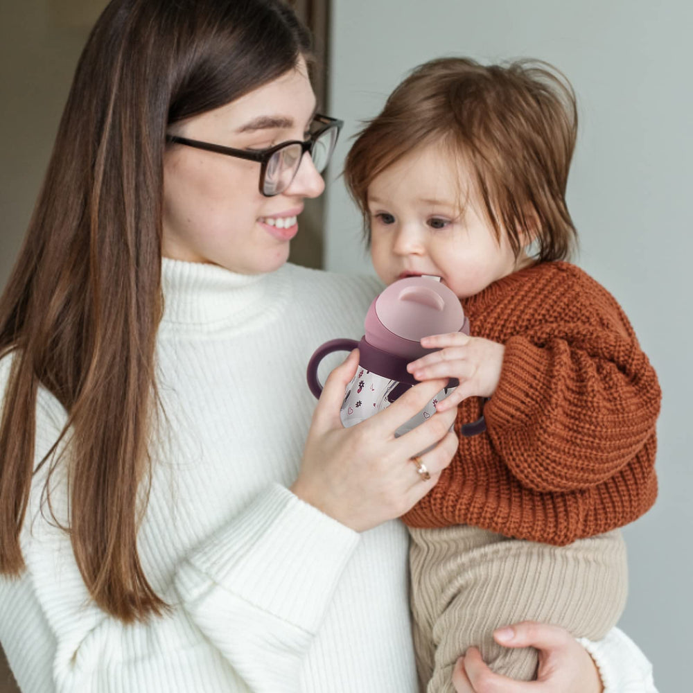 nohlerlife sippy cup suitable for ages 6 months and up