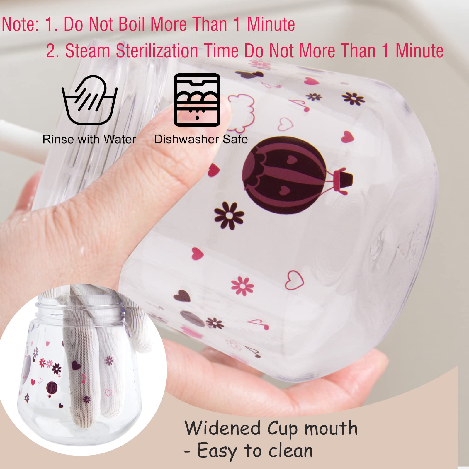 nohlerlife sippy cup BPA-free materials ensure safe mouth contact