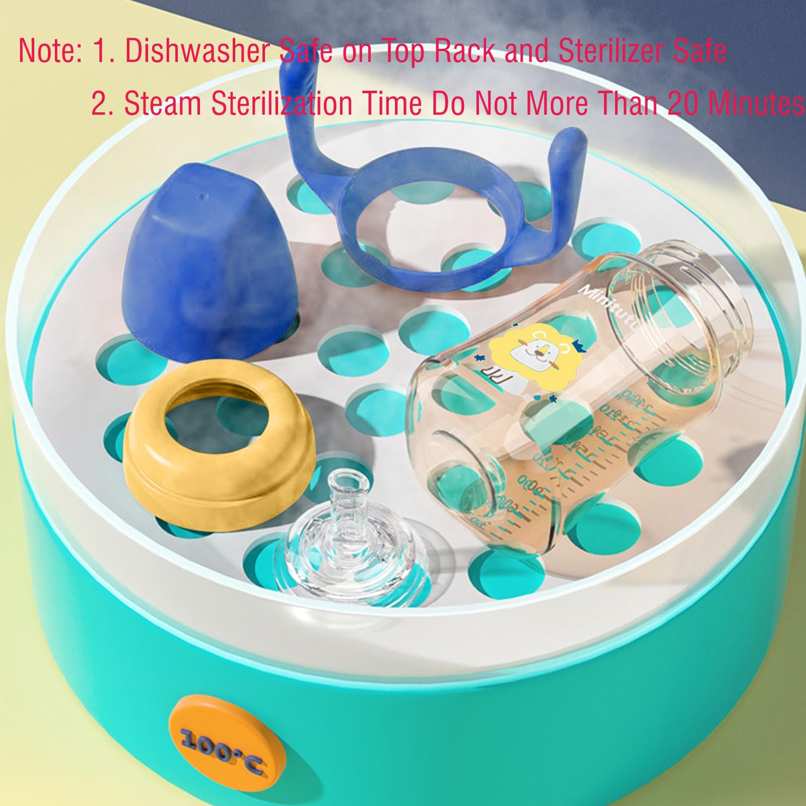 nohlerlife sippy cup yellow 8oz scale reading shows capacity tracking intake