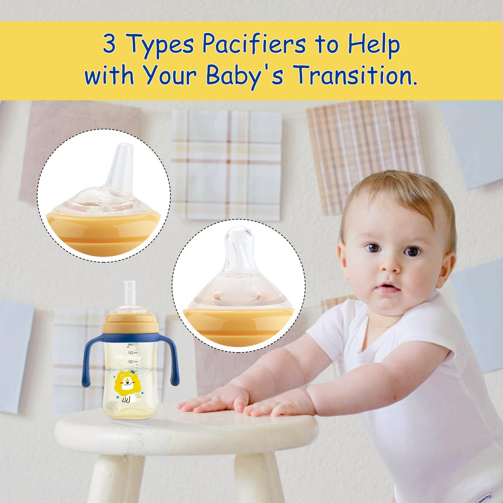 nohlerlife sippy cup yellow weighted straw closeup highlights liquid-following sipping
