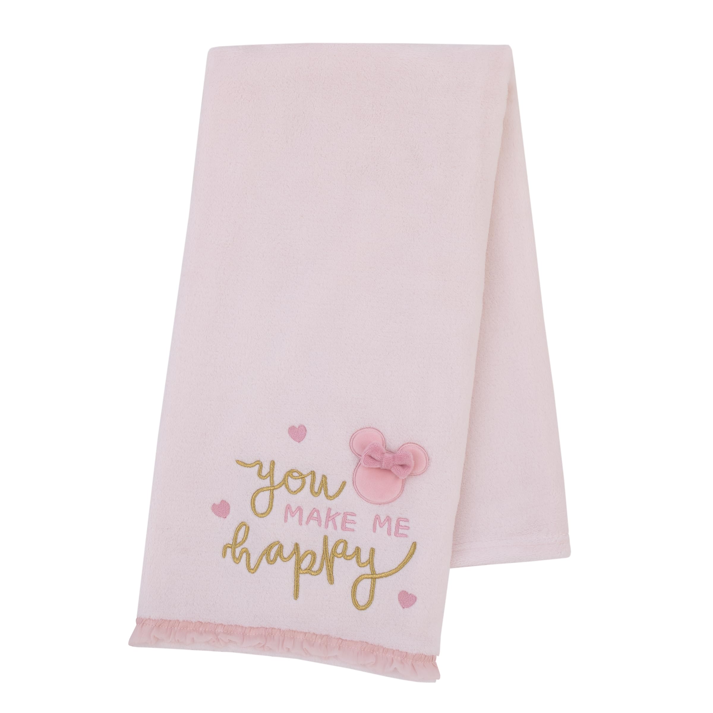 NoJo 30x40 cuddle size blanket supports cozy snuggles during naptime and car rides.
