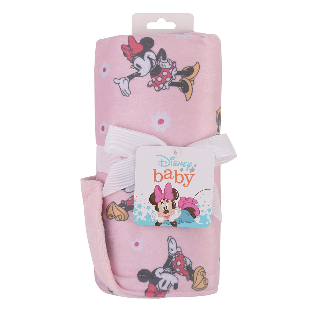 NoJo Minnie Mouse blanket aligns with Hello Gorgeous collection in nurseries