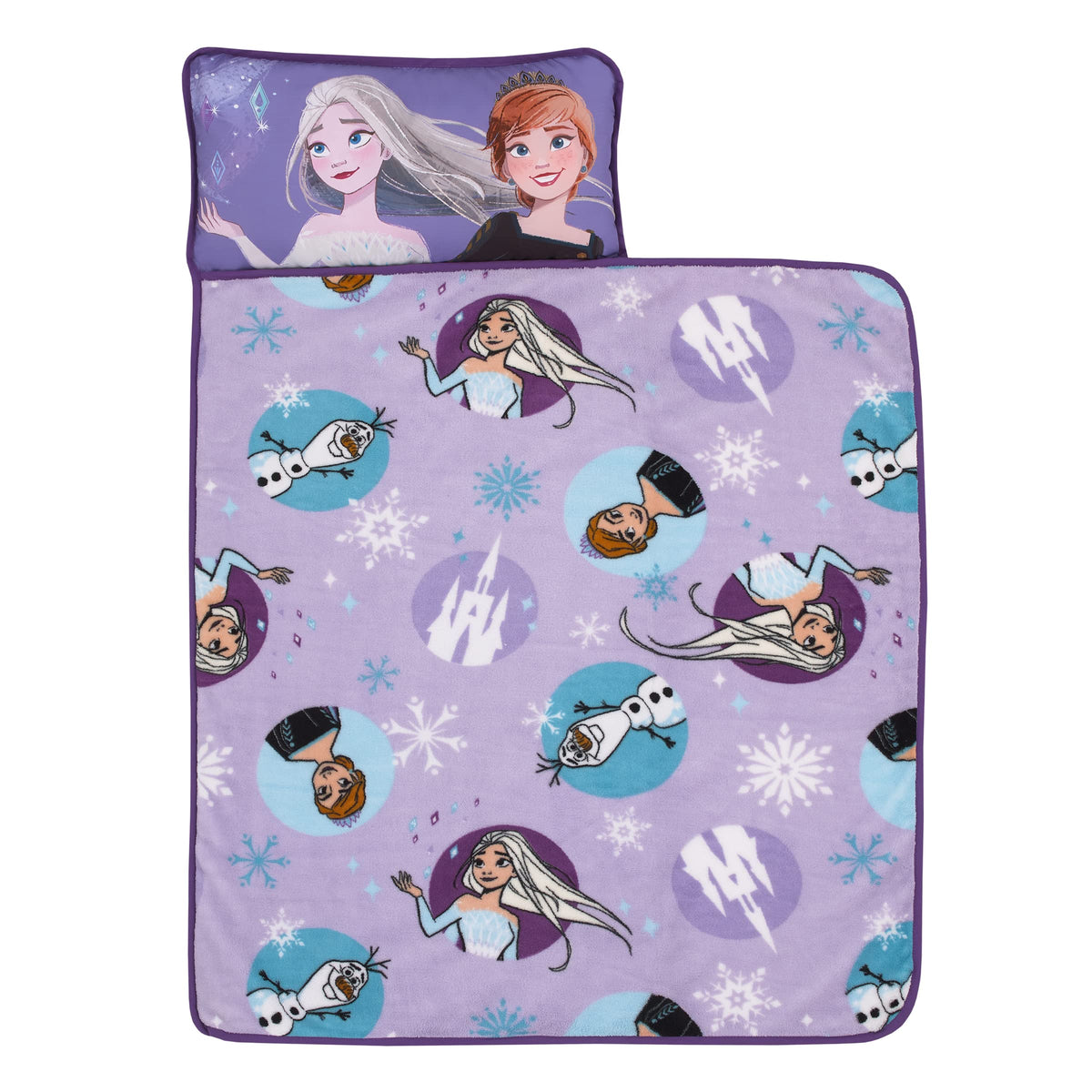 NoJo Disney Frozen nap mat print for cheerful daycare naptime.