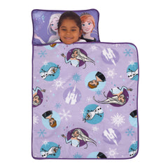 NoJo Disney Frozen nap mat with strap for easy carry.