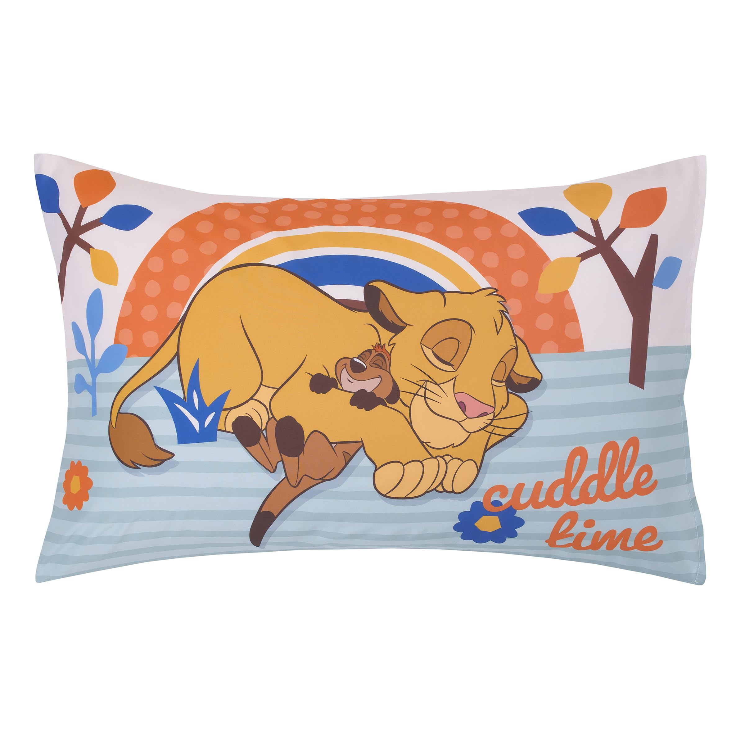 NoJo reversible pillowcase offers two looks for bedtime variety.