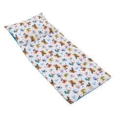 NoJo Disney Mickey nap mat fold-ready for easy packing and travel.