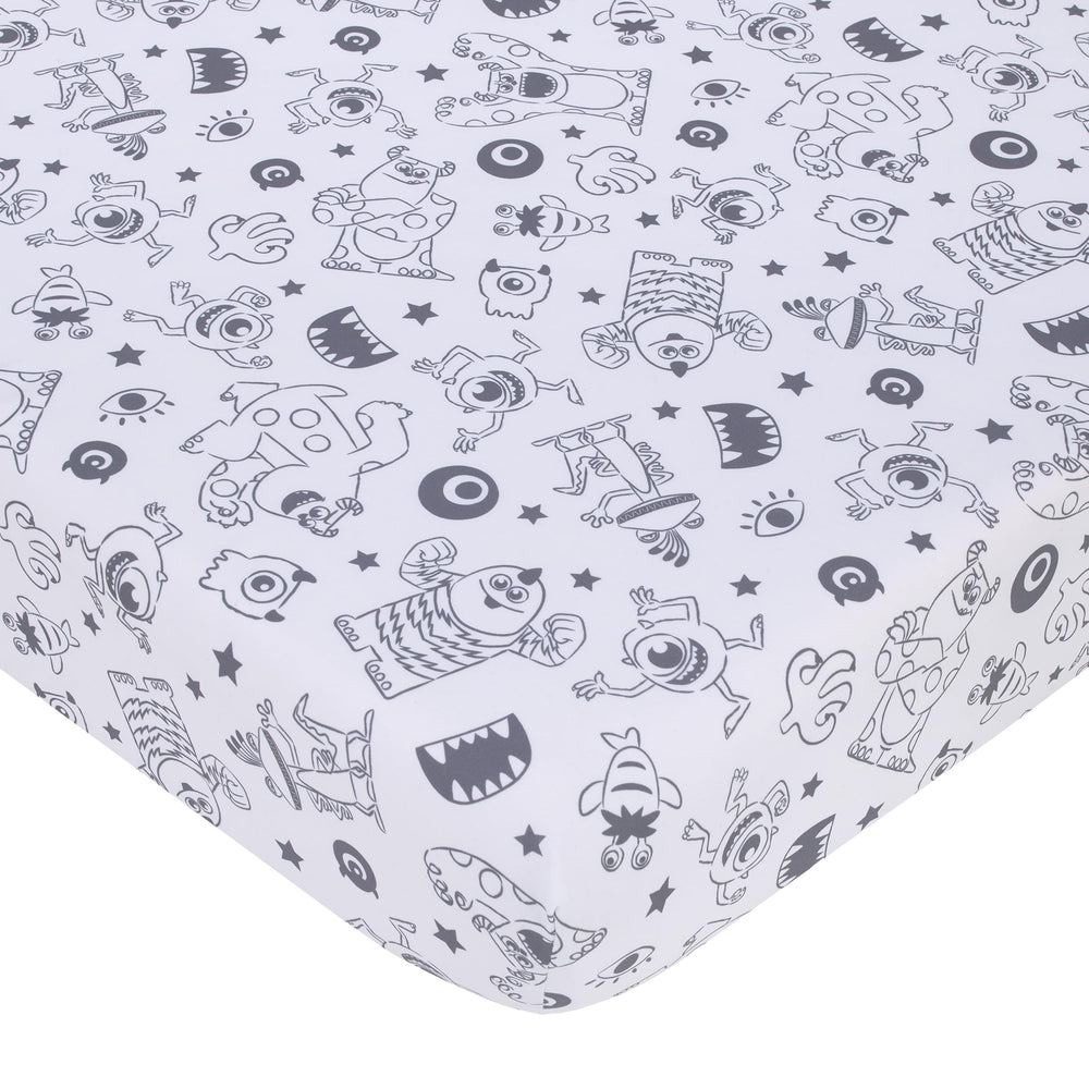 NoJo crib skirt adds a finished look and neat fit under the mattress