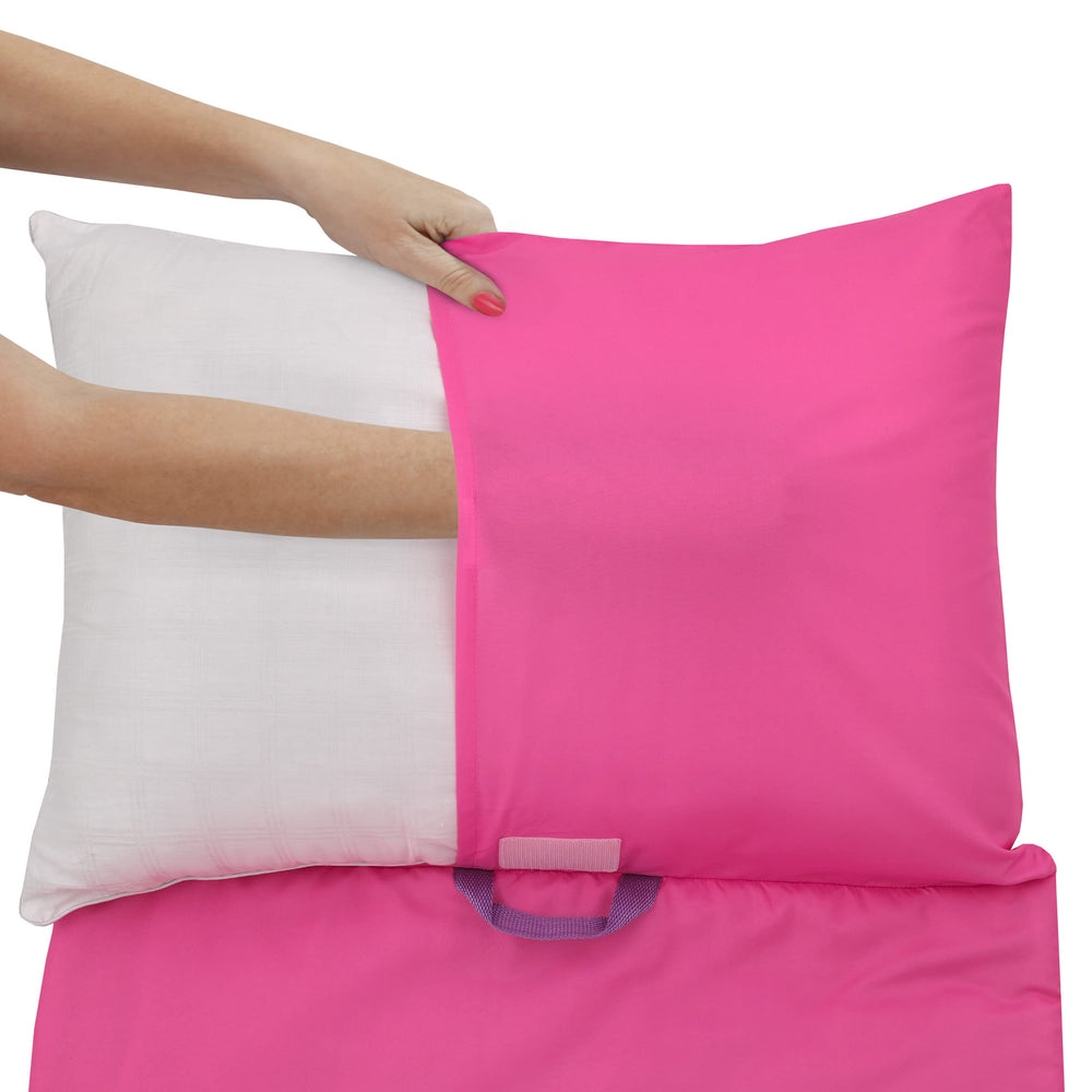NoJo nap mat attached pillowcase compatible with standard pillows