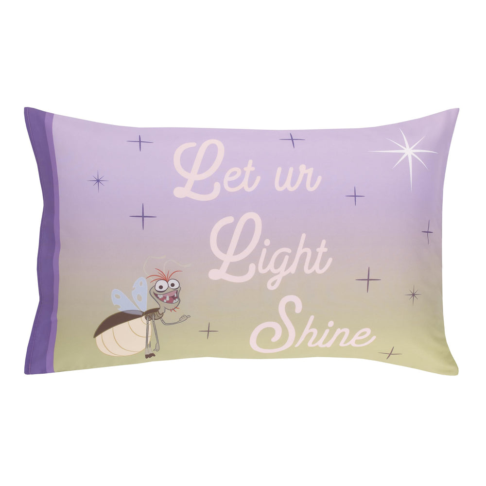 NoJo lavender sheets add soft color and a gentle touch to bedtime routine.