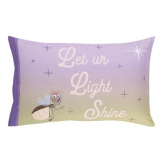NoJo lavender sheets add soft color and a gentle touch to bedtime routine.