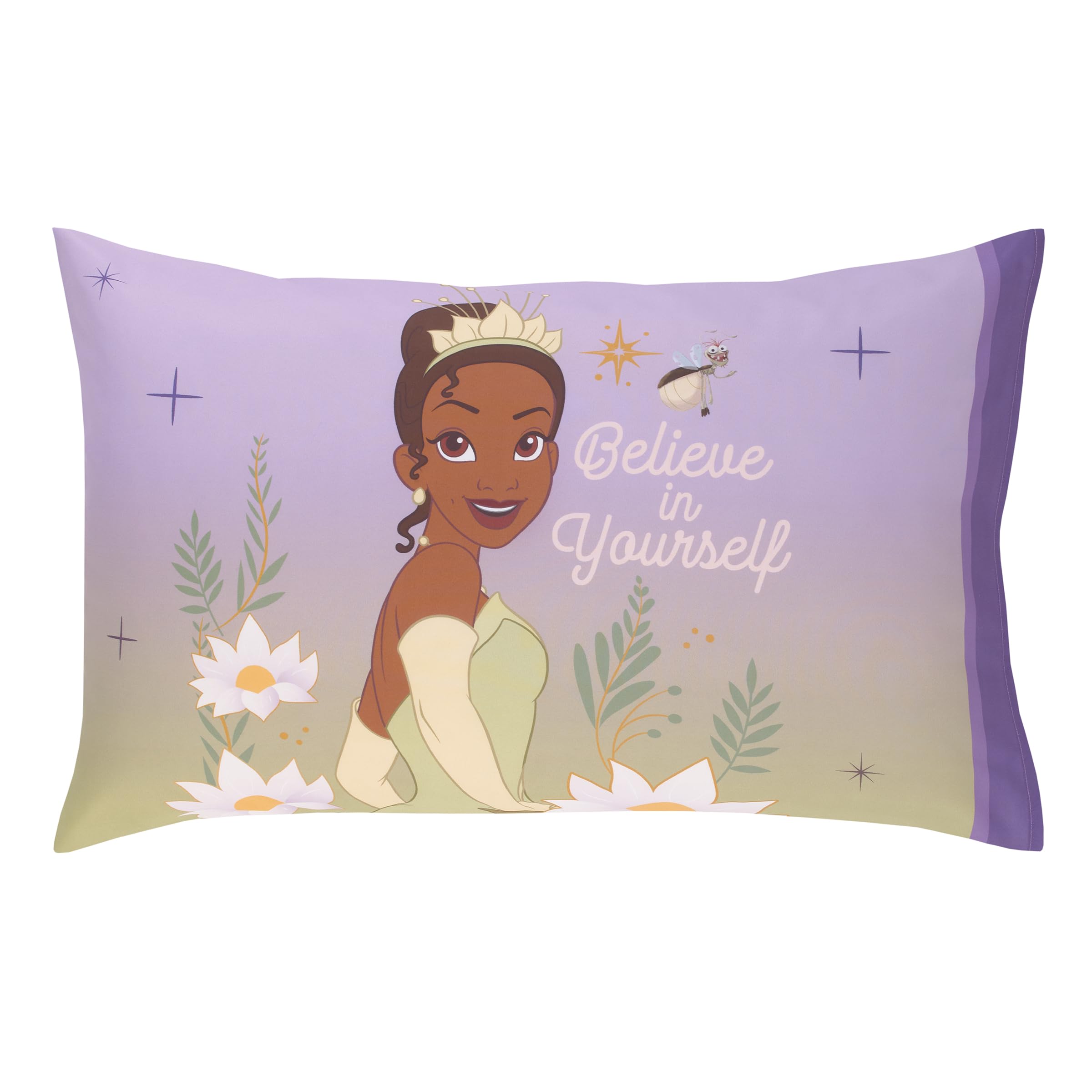 NoJo Tiana magnolia palace background on sheets for a dreamy royal sleep.