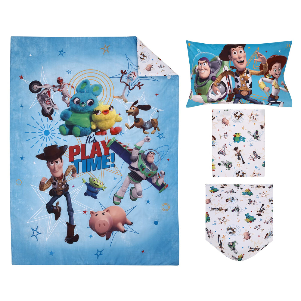 NoJo Toy Story Its Play Time packaging display helps shoppers review set contents.