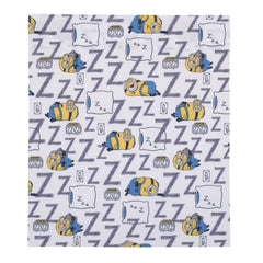 NoJo Illumination Lazy Minions reversible pillowcase two design options