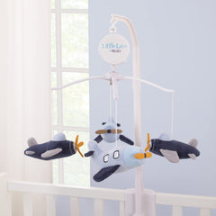 NoJo plush airplanes close-up highlights soft textures for tactile engagement during calm playtime.